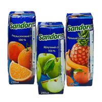 Сок Sandora 0,25л
