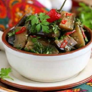 Баклажан по корейски
