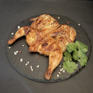 курча на мангалі